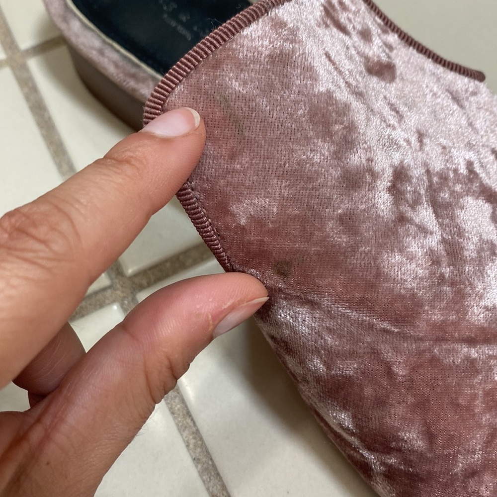 Rag & Bone Luis Velvet Mules - Picture 7 of 9